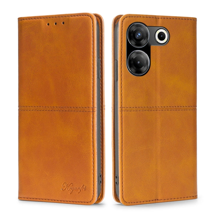 Cow Texture Magnetic Leather Phone Case, For Tecno Pova Curve 2 5G, For Tecno Camon 50 Pro 4G, For Tecno Camon 50 4G, For Tecno Pova Slim 5G / Spark Slim 4G, For Tecno Pova 7 Pro, For Tecno Pova 7 5G, For Tecno Spark 40 Pro+ 4G, For Tecno Spark 40 Pro ...