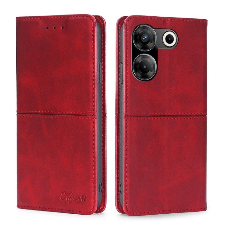 Cow Texture Magnetic Leather Phone Case, For Tecno Pova Curve 2 5G, For Tecno Camon 50 Pro 4G, For Tecno Camon 50 4G, For Tecno Pova Slim 5G / Spark Slim 4G, For Tecno Pova 7 Pro, For Tecno Pova 7 5G, For Tecno Spark 40 Pro+ 4G, For Tecno Spark 40 Pro ...