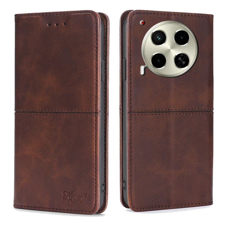 Cow Texture Magnetic Leather Phone Case, For Tecno Pova Curve 2 5G, For Tecno Camon 50 Pro 4G, For Tecno Camon 50 4G, For Tecno Pova Slim 5G / Spark Slim 4G, For Tecno Pova 7 Pro, For Tecno Pova 7 5G, For Tecno Spark 40 Pro+ 4G, For Tecno Spark 40 Pro ...