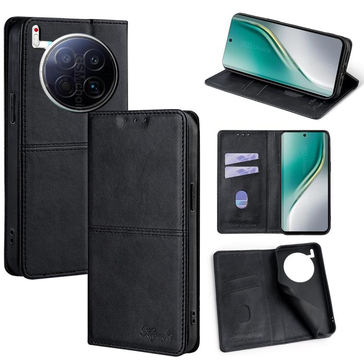 Cow Texture Magnetic Leather Phone Case, For Tecno Pova Curve 2 5G, For Tecno Camon 50 Pro 4G, For Tecno Camon 50 4G, For Tecno Pova Slim 5G / Spark Slim 4G, For Tecno Pova 7 Pro, For Tecno Pova 7 5G, For Tecno Spark 40 Pro+ 4G, For Tecno Spark 40 Pro ...