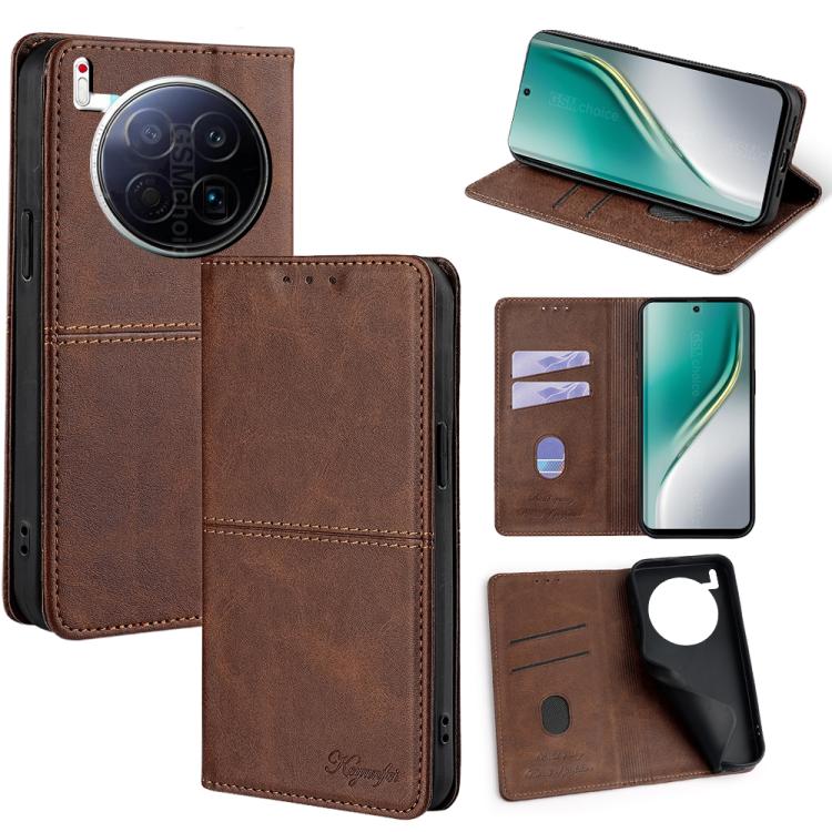 Cow Texture Magnetic Leather Phone Case, For Tecno Pova Curve 2 5G, For Tecno Camon 50 Pro 4G, For Tecno Camon 50 4G, For Tecno Pova Slim 5G / Spark Slim 4G, For Tecno Pova 7 Pro, For Tecno Pova 7 5G, For Tecno Spark 40 Pro+ 4G, For Tecno Spark 40 Pro ...