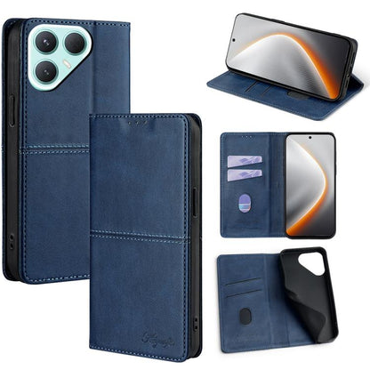 Cow Texture Magnetic Leather Phone Case, For Tecno Pova Curve 2 5G, For Tecno Camon 50 Pro 4G, For Tecno Camon 50 4G, For Tecno Pova Slim 5G / Spark Slim 4G, For Tecno Pova 7 Pro, For Tecno Pova 7 5G, For Tecno Spark 40 Pro+ 4G, For Tecno Spark 40 Pro ...