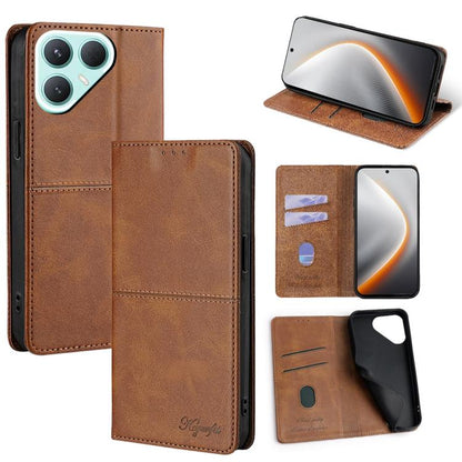 Cow Texture Magnetic Leather Phone Case, For Tecno Pova Curve 2 5G, For Tecno Camon 50 Pro 4G, For Tecno Camon 50 4G, For Tecno Pova Slim 5G / Spark Slim 4G, For Tecno Pova 7 Pro, For Tecno Pova 7 5G, For Tecno Spark 40 Pro+ 4G, For Tecno Spark 40 Pro ...