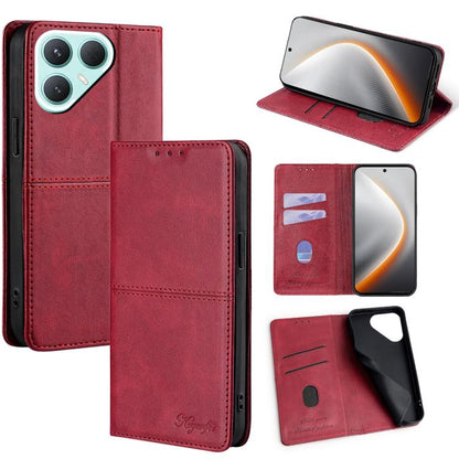 Cow Texture Magnetic Leather Phone Case, For Tecno Pova Curve 2 5G, For Tecno Camon 50 Pro 4G, For Tecno Camon 50 4G, For Tecno Pova Slim 5G / Spark Slim 4G, For Tecno Pova 7 Pro, For Tecno Pova 7 5G, For Tecno Spark 40 Pro+ 4G, For Tecno Spark 40 Pro ...