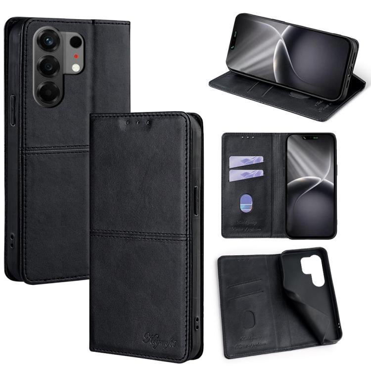 Cow Texture Magnetic Leather Phone Case, For Tecno Pova Curve 2 5G, For Tecno Camon 50 Pro 4G, For Tecno Camon 50 4G, For Tecno Pova Slim 5G / Spark Slim 4G, For Tecno Pova 7 Pro, For Tecno Pova 7 5G, For Tecno Spark 40 Pro+ 4G, For Tecno Spark 40 Pro ...