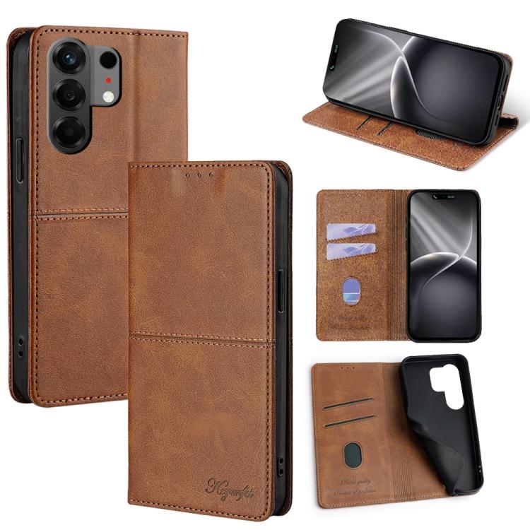 Cow Texture Magnetic Leather Phone Case, For Tecno Pova Curve 2 5G, For Tecno Camon 50 Pro 4G, For Tecno Camon 50 4G, For Tecno Pova Slim 5G / Spark Slim 4G, For Tecno Pova 7 Pro, For Tecno Pova 7 5G, For Tecno Spark 40 Pro+ 4G, For Tecno Spark 40 Pro ...