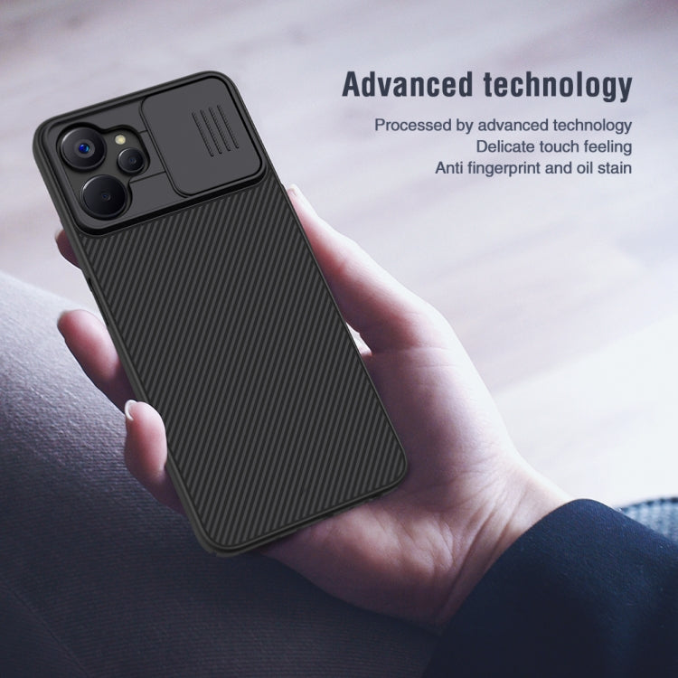 NILLKIN Black Mirror Series Camshield PC Phone Case, For Realme 9i 5G / 10 5G / 10T 5G