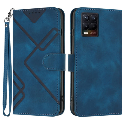 Line Pattern Skin Feel Leather Phone Case, For Realme GT7 Pro, For Realme 13 Pro / 13 Pro+ Global, For Realme GT 6 / GT 6T, For Realme C63 / C61 Global, For Realme  12 Lite / C67 4G Global, For Realme GT5 Pro, For Realme 10 Pro, For Realme 10 Pro+     ...