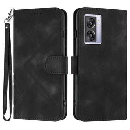 Line Pattern Skin Feel Leather Phone Case, For Realme GT7 Pro, For Realme 13 Pro / 13 Pro+ Global, For Realme GT 6 / GT 6T, For Realme C63 / C61 Global, For Realme  12 Lite / C67 4G Global, For Realme GT5 Pro, For Realme 10 Pro, For Realme 10 Pro+     ...