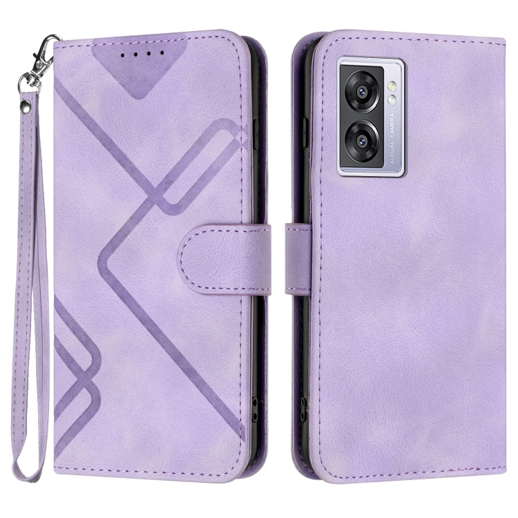 Line Pattern Skin Feel Leather Phone Case, For Realme GT7 Pro, For Realme 13 Pro / 13 Pro+ Global, For Realme GT 6 / GT 6T, For Realme C63 / C61 Global, For Realme  12 Lite / C67 4G Global, For Realme GT5 Pro, For Realme 10 Pro, For Realme 10 Pro+     ...