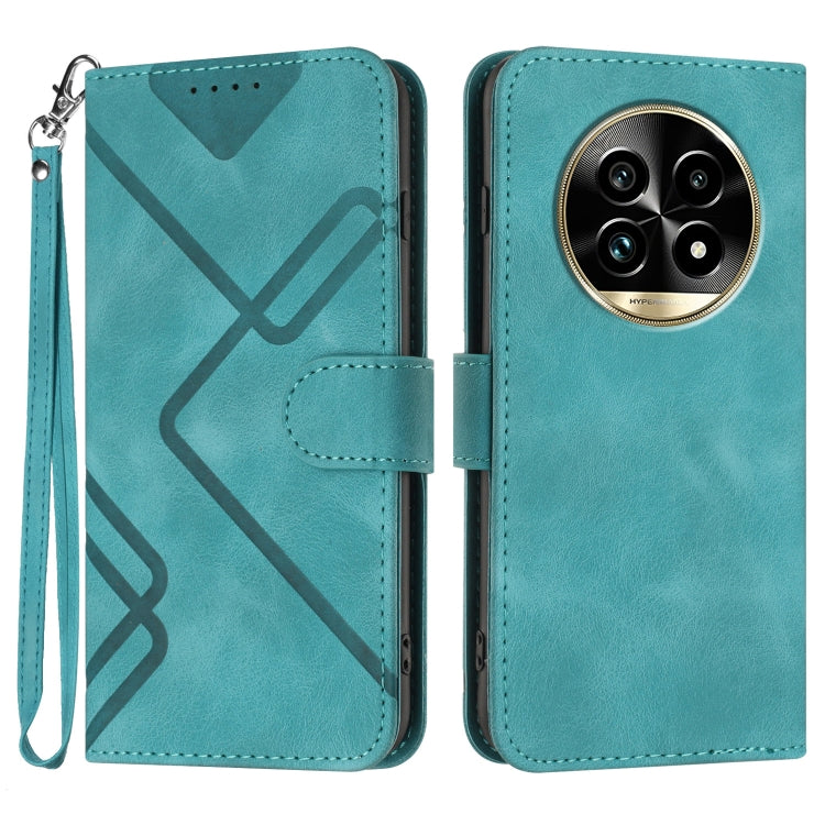 Line Pattern Skin Feel Leather Phone Case, For Realme GT7 Pro, For Realme 13 Pro / 13 Pro+ Global, For Realme GT 6 / GT 6T, For Realme C63 / C61 Global, For Realme  12 Lite / C67 4G Global, For Realme GT5 Pro, For Realme 10 Pro, For Realme 10 Pro+     ...