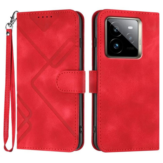 Line Pattern Skin Feel Leather Phone Case, For Realme GT7 Pro, For Realme 13 Pro / 13 Pro+ Global, For Realme GT 6 / GT 6T, For Realme C63 / C61 Global, For Realme 12 Lite / C67 4G Global, For Realme GT5 Pro, For Realme 10 Pro, For Realme 10 Pro+