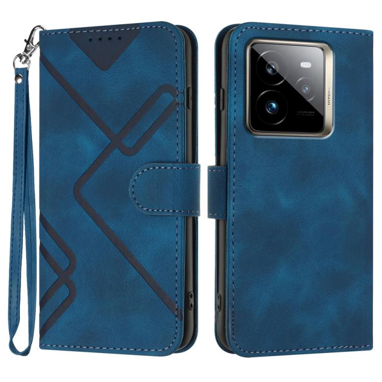 Line Pattern Skin Feel Leather Phone Case, For Realme GT7 Pro, For Realme 13 Pro / 13 Pro+ Global, For Realme GT 6 / GT 6T, For Realme C63 / C61 Global, For Realme  12 Lite / C67 4G Global, For Realme GT5 Pro, For Realme 10 Pro, For Realme 10 Pro+     ...