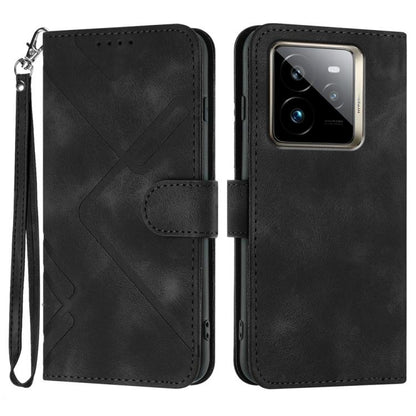 Line Pattern Skin Feel Leather Phone Case, For Realme GT7 Pro, For Realme 13 Pro / 13 Pro+ Global, For Realme GT 6 / GT 6T, For Realme C63 / C61 Global, For Realme  12 Lite / C67 4G Global, For Realme GT5 Pro, For Realme 10 Pro, For Realme 10 Pro+     ...