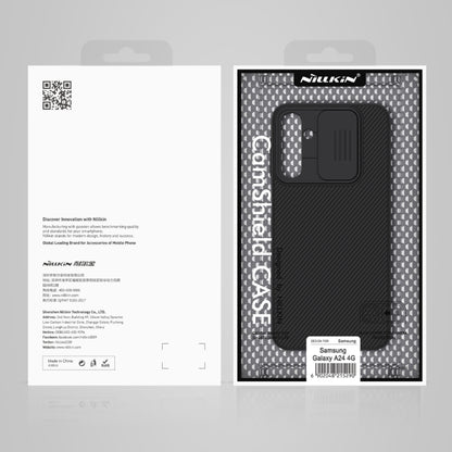 NILLKIN Black Mirror Series Camshield PC Phone Case, For Samsung Galaxy A24 4G, For Samsung Galaxy A25, For Samsung Galaxy M54 5G