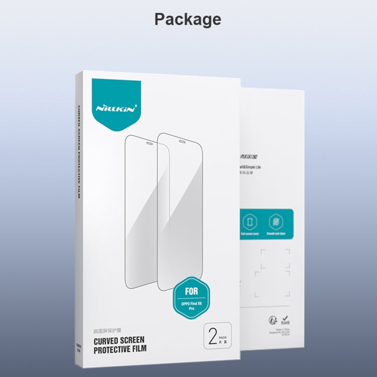 NILLKIN Impact Resistant CurvedSurface Film, For OPPO Find X6 Pro, For OPPO Find X6