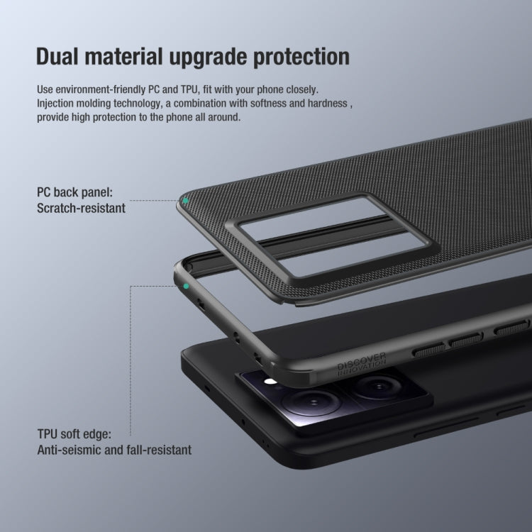 NILLKIN Frosted Shield Pro PC + TPU Phone Case, For Xiaomi Redmi K60 Ultra