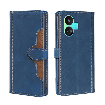 Skin Feel Magnetic Buckle Leather Phone Case, For Realme 12 Pro 5G, For Realme GT5 Pro 5G, For Realme 11 5G, For Realme 11 Pro / 11 Pro+ 5G, For Realme C65 4G, For Realme GT Neo5 SE