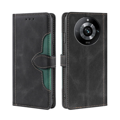 Skin Feel Magnetic Buckle Leather Phone Case, For Realme 12 Pro 5G, For Realme GT5 Pro 5G, For Realme 11 5G, For Realme 11 Pro / 11 Pro+ 5G, For Realme C65 4G, For Realme GT Neo5 SE