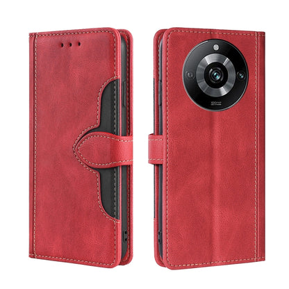 Skin Feel Magnetic Buckle Leather Phone Case, For Realme 12 Pro 5G, For Realme GT5 Pro 5G, For Realme 11 5G, For Realme 11 Pro / 11 Pro+ 5G, For Realme C65 4G, For Realme GT Neo5 SE