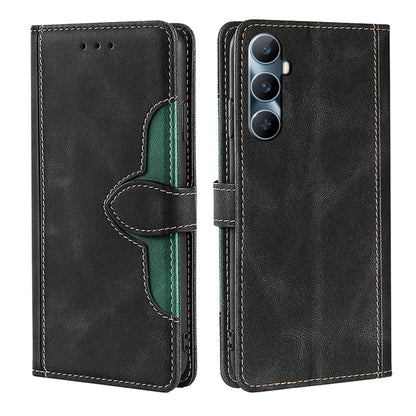 Skin Feel Magnetic Buckle Leather Phone Case, For Realme 12 Pro 5G, For Realme GT5 Pro 5G, For Realme 11 5G, For Realme 11 Pro / 11 Pro+ 5G, For Realme C65 4G, For Realme GT Neo5 SE
