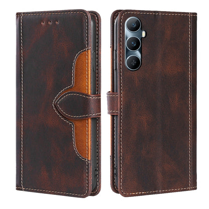 Skin Feel Magnetic Buckle Leather Phone Case, For Realme 12 Pro 5G, For Realme GT5 Pro 5G, For Realme 11 5G, For Realme 11 Pro / 11 Pro+ 5G, For Realme C65 4G, For Realme GT Neo5 SE