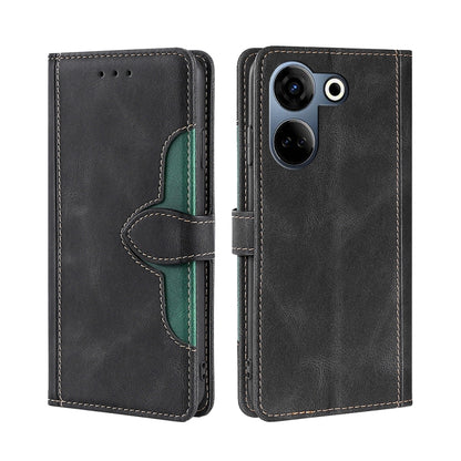 Skin Feel Magnetic Buckle Leather Phone Case, For Tecno Pova Curve 2 5G, For Tecno Camon 50 Pro 4G, For Tecno Camon 50 4G, For Tecno Pova Slim 5G / Spark Slim 4G, For Tecno Pova 7 Pro, For Tecno Pova 7 5G, For Tecno Spark 40 Pro+ 4G                    ...