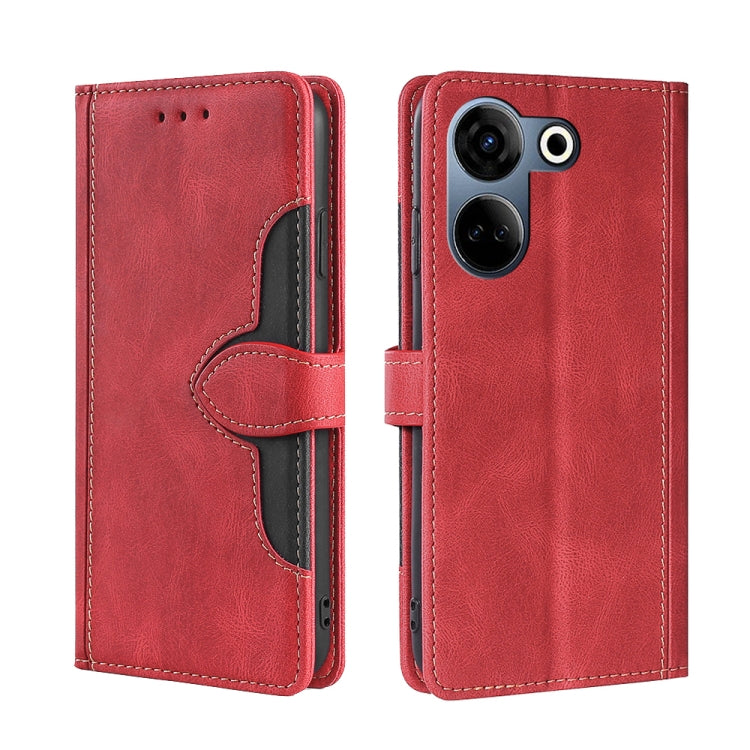 Skin Feel Magnetic Buckle Leather Phone Case, For Tecno Pova Curve 2 5G, For Tecno Camon 50 Pro 4G, For Tecno Camon 50 4G, For Tecno Pova Slim 5G / Spark Slim 4G, For Tecno Pova 7 Pro, For Tecno Pova 7 5G, For Tecno Spark 40 Pro+ 4G                    ...