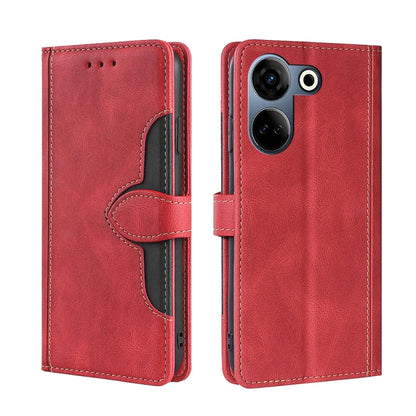 Skin Feel Magnetic Buckle Leather Phone Case, For Tecno Pova Curve 2 5G, For Tecno Camon 50 Pro 4G, For Tecno Camon 50 4G, For Tecno Pova Slim 5G / Spark Slim 4G, For Tecno Pova 7 Pro, For Tecno Pova 7 5G, For Tecno Spark 40 Pro+ 4G                    ...
