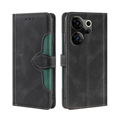 Skin Feel Magnetic Buckle Leather Phone Case, For Tecno Pova Curve 2 5G, For Tecno Camon 50 Pro 4G, For Tecno Camon 50 4G, For Tecno Pova Slim 5G / Spark Slim 4G, For Tecno Pova 7 Pro, For Tecno Pova 7 5G, For Tecno Spark 40 Pro+ 4G                    ...