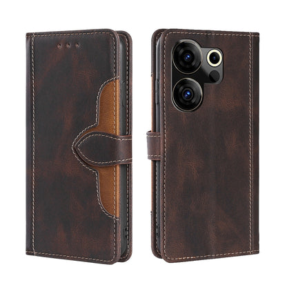 Skin Feel Magnetic Buckle Leather Phone Case, For Tecno Pova Curve 2 5G, For Tecno Camon 50 Pro 4G, For Tecno Camon 50 4G, For Tecno Pova Slim 5G / Spark Slim 4G, For Tecno Pova 7 Pro, For Tecno Pova 7 5G, For Tecno Spark 40 Pro+ 4G                    ...