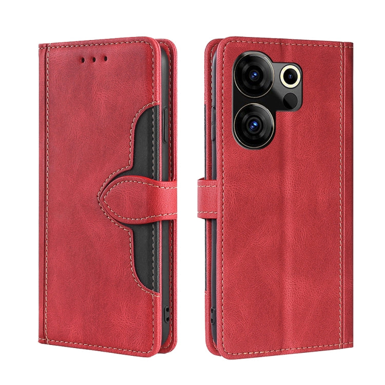 Skin Feel Magnetic Buckle Leather Phone Case, For Tecno Pova Curve 2 5G, For Tecno Camon 50 Pro 4G, For Tecno Camon 50 4G, For Tecno Pova Slim 5G / Spark Slim 4G, For Tecno Pova 7 Pro, For Tecno Pova 7 5G, For Tecno Spark 40 Pro+ 4G                    ...