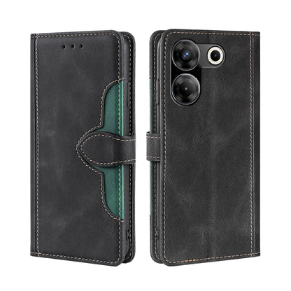 Skin Feel Magnetic Buckle Leather Phone Case, For Tecno Pova Curve 2 5G, For Tecno Camon 50 Pro 4G, For Tecno Camon 50 4G, For Tecno Pova Slim 5G / Spark Slim 4G, For Tecno Pova 7 Pro, For Tecno Pova 7 5G, For Tecno Spark 40 Pro+ 4G                    ...