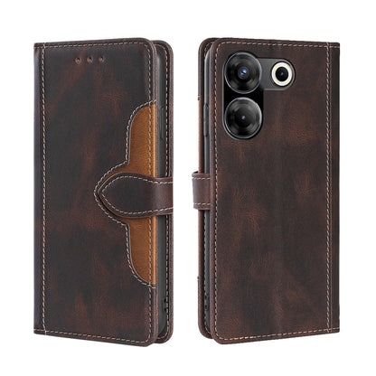 Skin Feel Magnetic Buckle Leather Phone Case, For Tecno Pova Curve 2 5G, For Tecno Camon 50 Pro 4G, For Tecno Camon 50 4G, For Tecno Pova Slim 5G / Spark Slim 4G, For Tecno Pova 7 Pro, For Tecno Pova 7 5G, For Tecno Spark 40 Pro+ 4G                    ...