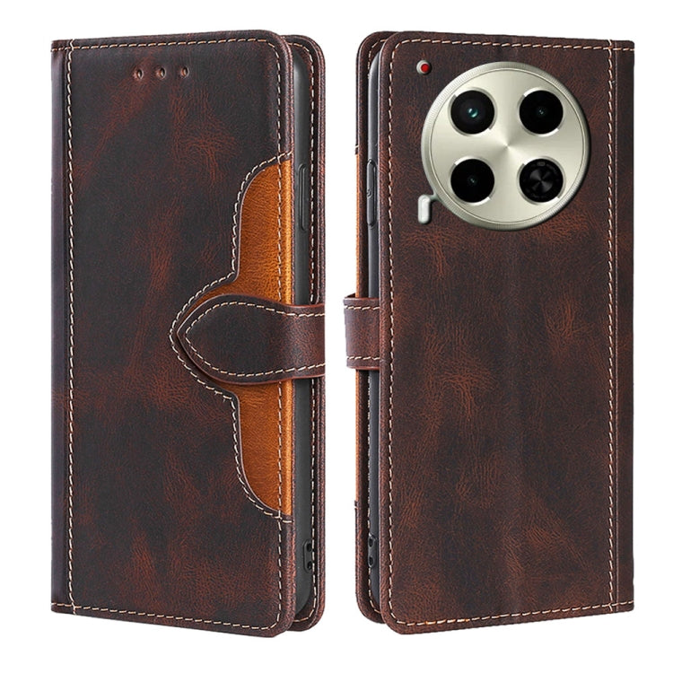Skin Feel Magnetic Buckle Leather Phone Case, For Tecno Pova Curve 2 5G, For Tecno Camon 50 Pro 4G, For Tecno Camon 50 4G, For Tecno Pova Slim 5G / Spark Slim 4G, For Tecno Pova 7 Pro, For Tecno Pova 7 5G, For Tecno Spark 40 Pro+ 4G                    ...