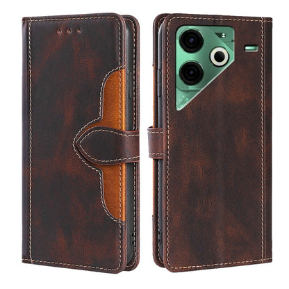 Skin Feel Magnetic Buckle Leather Phone Case, For Tecno Pova Curve 2 5G, For Tecno Camon 50 Pro 4G, For Tecno Camon 50 4G, For Tecno Pova Slim 5G / Spark Slim 4G, For Tecno Pova 7 Pro, For Tecno Pova 7 5G, For Tecno Spark 40 Pro+ 4G                    ...