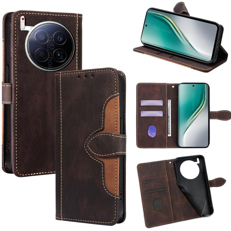 Skin Feel Magnetic Buckle Leather Phone Case, For Tecno Pova Curve 2 5G, For Tecno Camon 50 Pro 4G, For Tecno Camon 50 4G, For Tecno Pova Slim 5G / Spark Slim 4G, For Tecno Pova 7 Pro, For Tecno Pova 7 5G, For Tecno Spark 40 Pro+ 4G                    ...