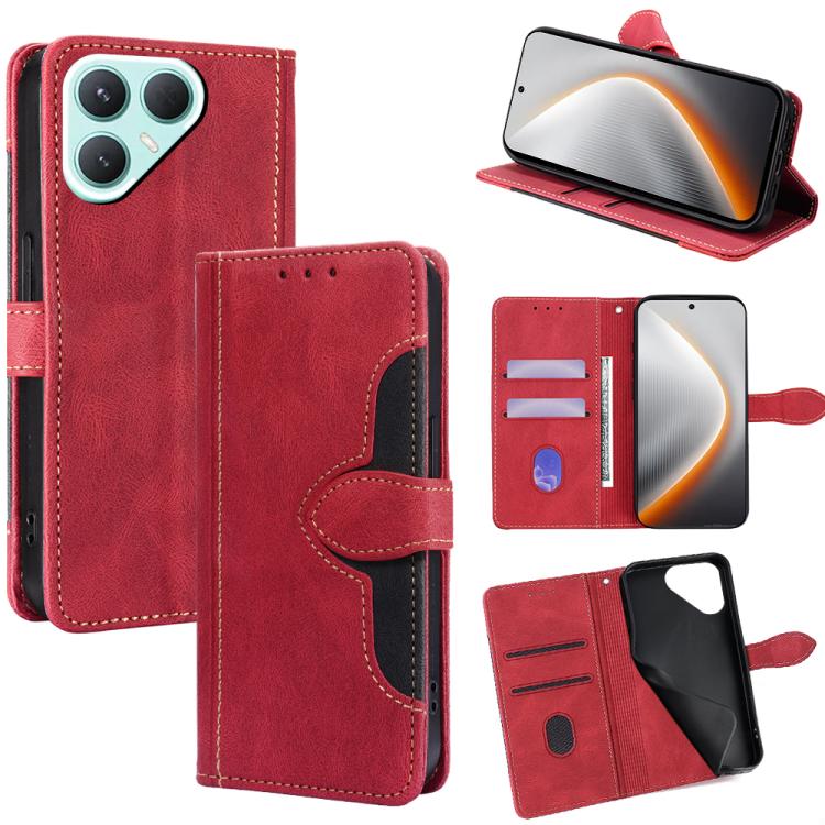 Skin Feel Magnetic Buckle Leather Phone Case, For Tecno Pova Curve 2 5G, For Tecno Camon 50 Pro 4G, For Tecno Camon 50 4G, For Tecno Pova Slim 5G / Spark Slim 4G, For Tecno Pova 7 Pro, For Tecno Pova 7 5G, For Tecno Spark 40 Pro+ 4G                    ...