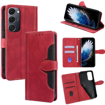 Skin Feel Magnetic Buckle Leather Phone Case, For Tecno Pova Curve 2 5G, For Tecno Camon 50 Pro 4G, For Tecno Camon 50 4G, For Tecno Pova Slim 5G / Spark Slim 4G, For Tecno Pova 7 Pro, For Tecno Pova 7 5G, For Tecno Spark 40 Pro+ 4G                    ...
