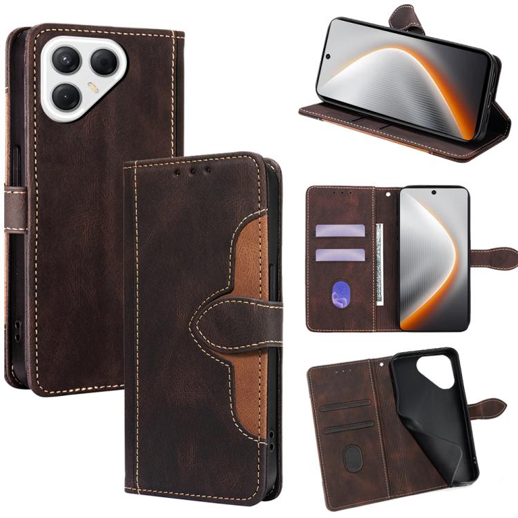 Skin Feel Magnetic Buckle Leather Phone Case, For Tecno Pova Curve 2 5G, For Tecno Camon 50 Pro 4G, For Tecno Camon 50 4G, For Tecno Pova Slim 5G / Spark Slim 4G, For Tecno Pova 7 Pro, For Tecno Pova 7 5G, For Tecno Spark 40 Pro+ 4G                    ...