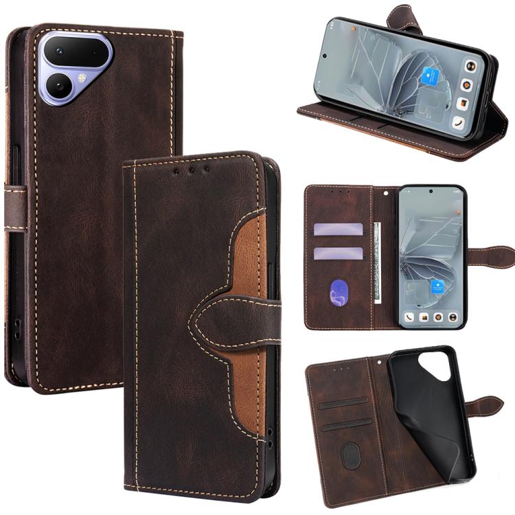 Skin Feel Magnetic Buckle Leather Phone Case, For Tecno Pova Curve 2 5G, For Tecno Camon 50 Pro 4G, For Tecno Camon 50 4G, For Tecno Pova Slim 5G / Spark Slim 4G, For Tecno Pova 7 Pro, For Tecno Pova 7 5G, For Tecno Spark 40 Pro+ 4G                    ...