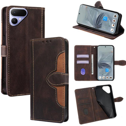 Skin Feel Magnetic Buckle Leather Phone Case, For Tecno Pova Curve 2 5G, For Tecno Camon 50 Pro 4G, For Tecno Camon 50 4G, For Tecno Pova Slim 5G / Spark Slim 4G, For Tecno Pova 7 Pro, For Tecno Pova 7 5G, For Tecno Spark 40 Pro+ 4G                    ...