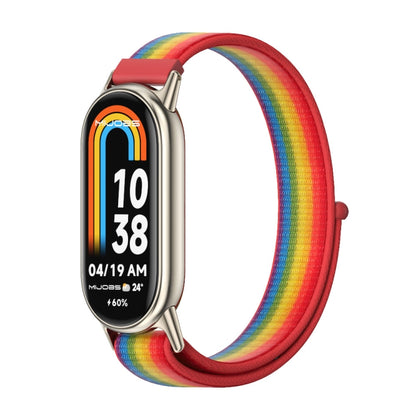 Mijobs Breathable Nylon Loop Watch Band, For Xiaomi Smart Band 11 / 10 / 9 / 8