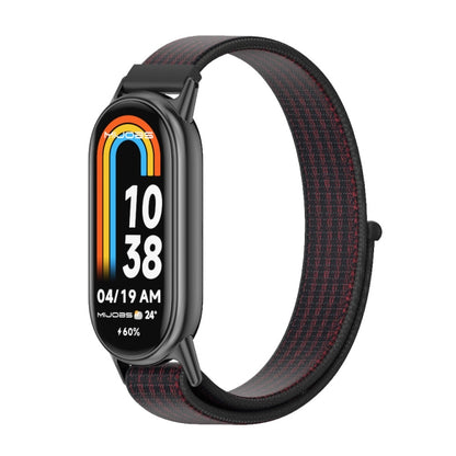 Mijobs Breathable Nylon Loop Watch Band, For Xiaomi Smart Band 11 / 10 / 9 / 8