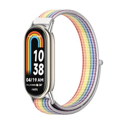 Mijobs Breathable Nylon Loop Watch Band, For Xiaomi Smart Band 11 / 10 / 9 / 8