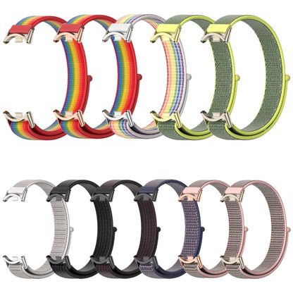 Mijobs Breathable Nylon Loop Watch Band, For Xiaomi Smart Band 11 / 10 / 9 / 8