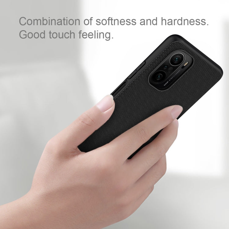 NILLKIN Shockproof TPU + PC Textured Phone Case, For Xiaomi Redmi K40 / K40 Pro / K40 Pro+
