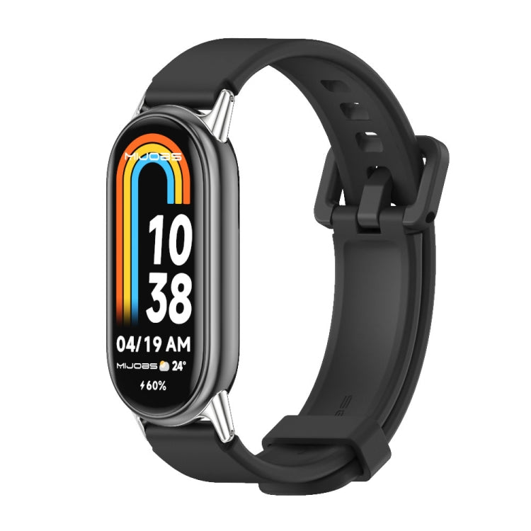 Mijobs Silicone Breathable Watch Band, For Xiaomi Smart Band 11 / 10 / 9 / 8