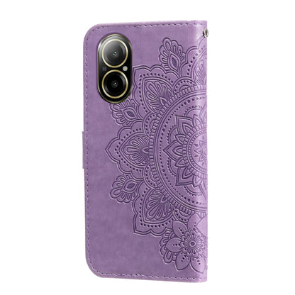 Seven-petal Flowers Embossing Leather Phone Case, For Realme C67 4G Global, For Realme C67 / 11 5G Taiwan Version, For Realme 11 4G Global, For Realme C53 / Narzo N53, For Realme 11, For Realme 11 Pro / 11 Pro+, For Realme C65 4G                       ...