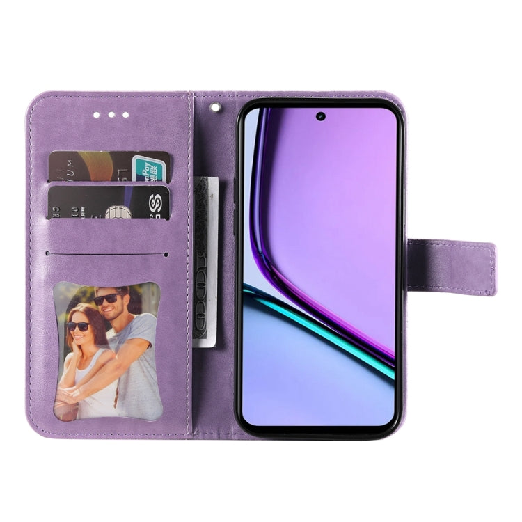 Seven-petal Flowers Embossing Leather Phone Case, For Realme C67 4G Global, For Realme C67 / 11 5G Taiwan Version, For Realme 11 4G Global, For Realme C53 / Narzo N53, For Realme 11, For Realme 11 Pro / 11 Pro+, For Realme C65 4G                       ...